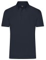 Heren Polo Plain James & Nicholson JN964 Navy